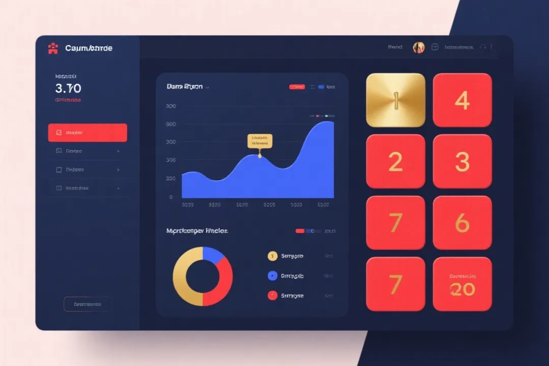 数据面板示意图